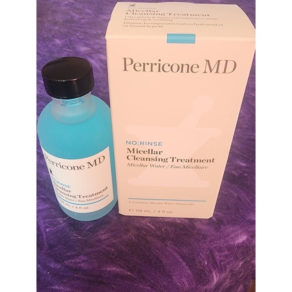 Perricone MD No Rinse Micellar Cleansing Treatment 4 oz Cleanser Toner Remover